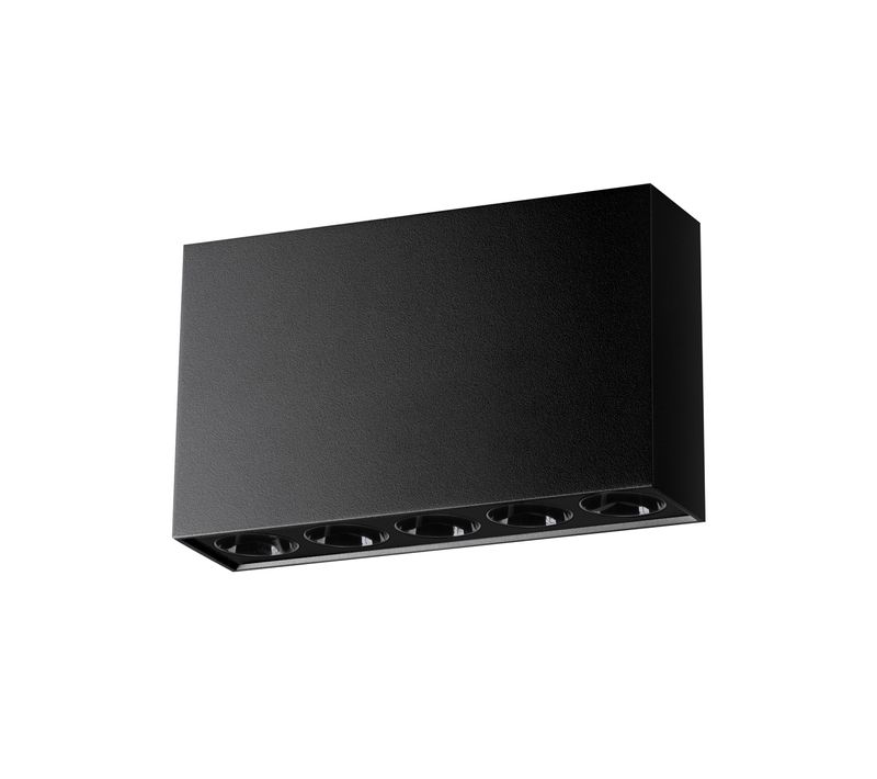 Plafonnier Sole Noir LED