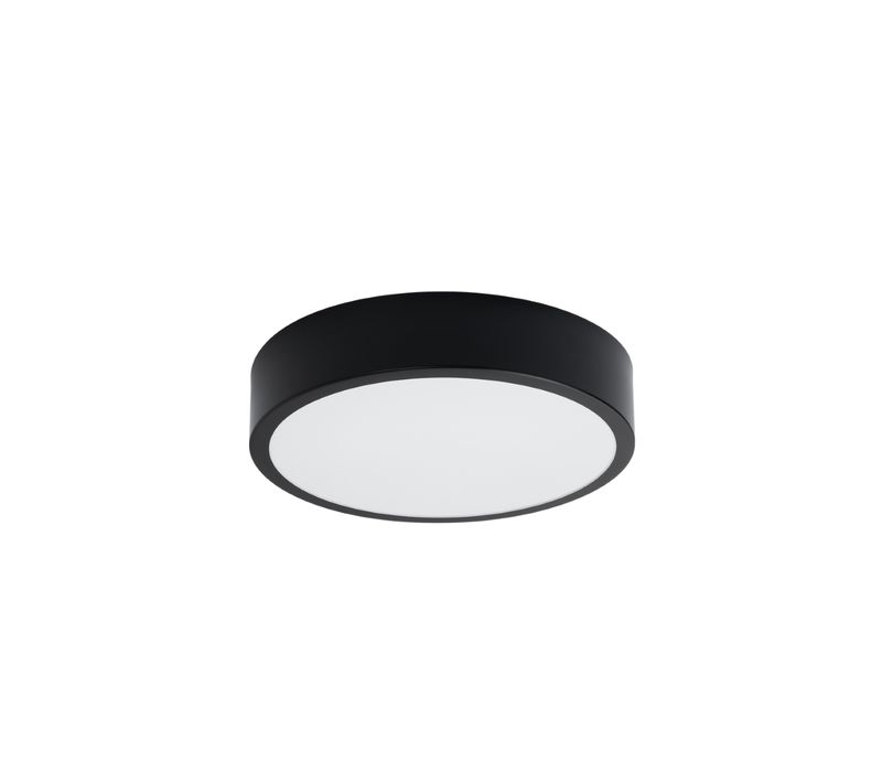 Plafonnier Onyx 30 Noir LED 3000k