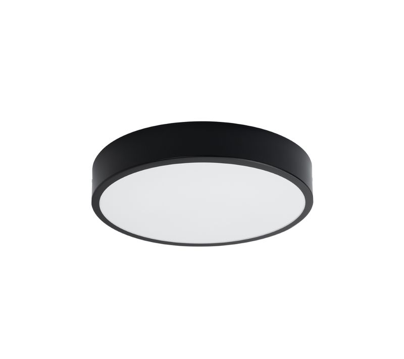 Plafonnier Onyx 40 Noir LED 3000k