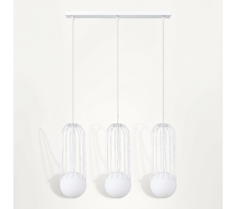 Lampe Suspendue Brina 3l Blanc