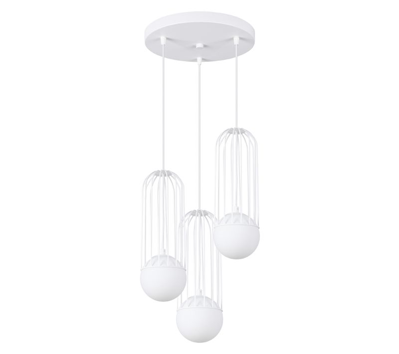 Lampe Suspendue Brina 3p Blanc