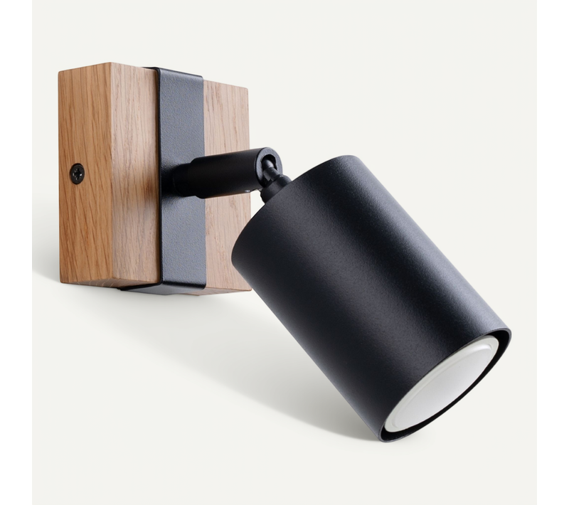 Applique Fager 1 Noir