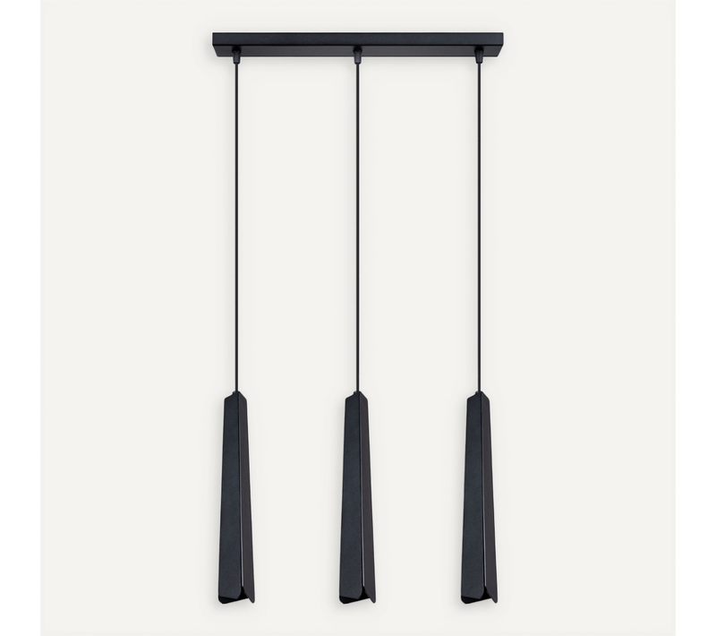 Lampe Suspendue Prysm 3l Noir