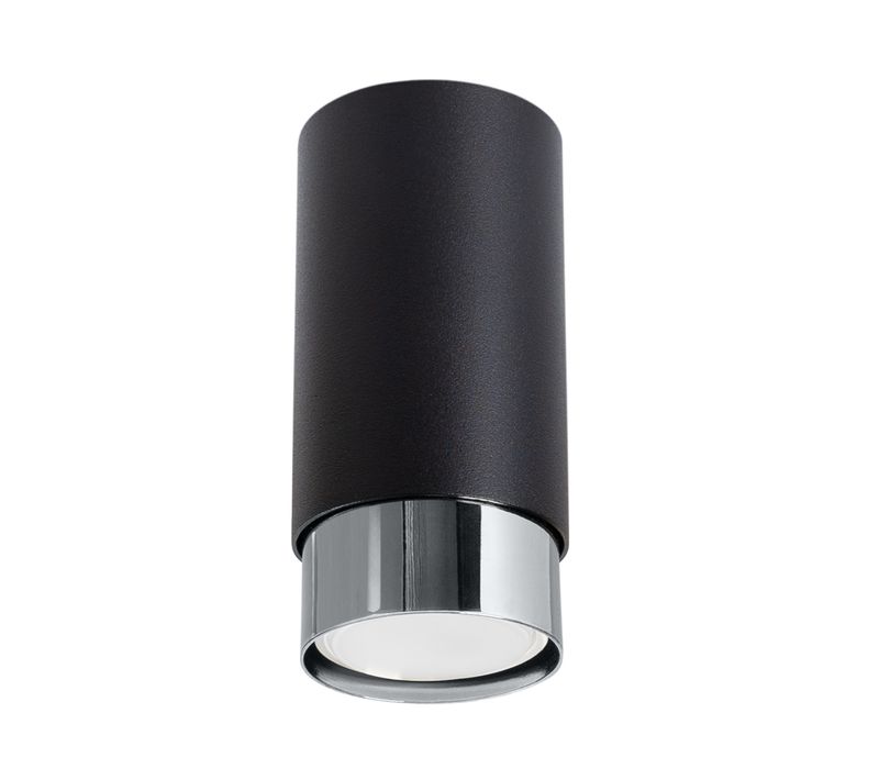 Plafonnier Nero 12,5 Noir/chrom