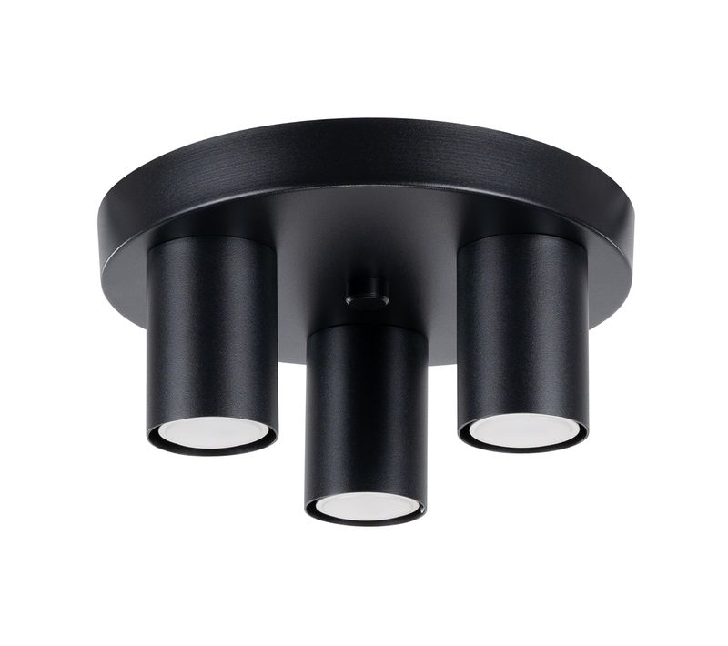 Plafonnier Lagos 3p Noir