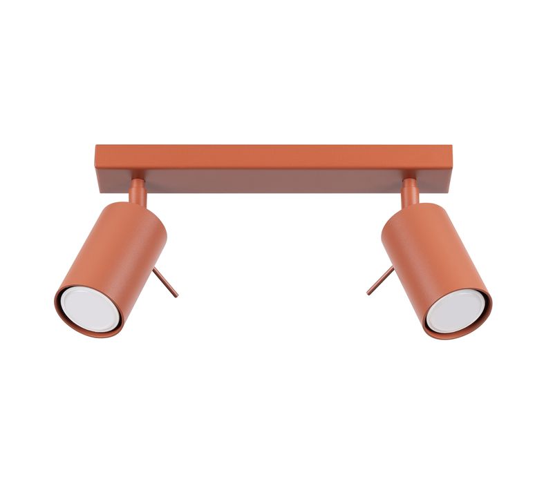 Plafonnier Ring 2 Rouge Ochra