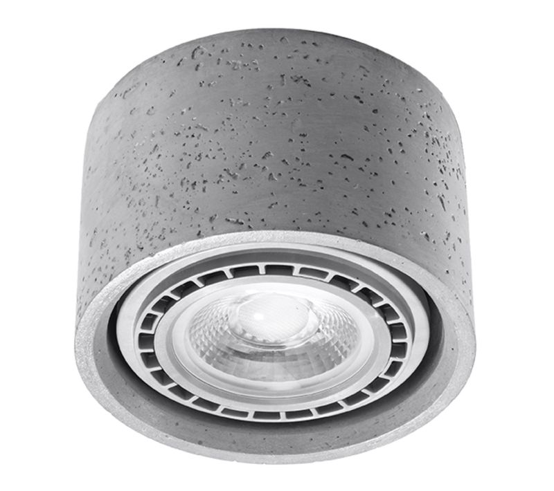 Plafonnier Basic 1 Béton