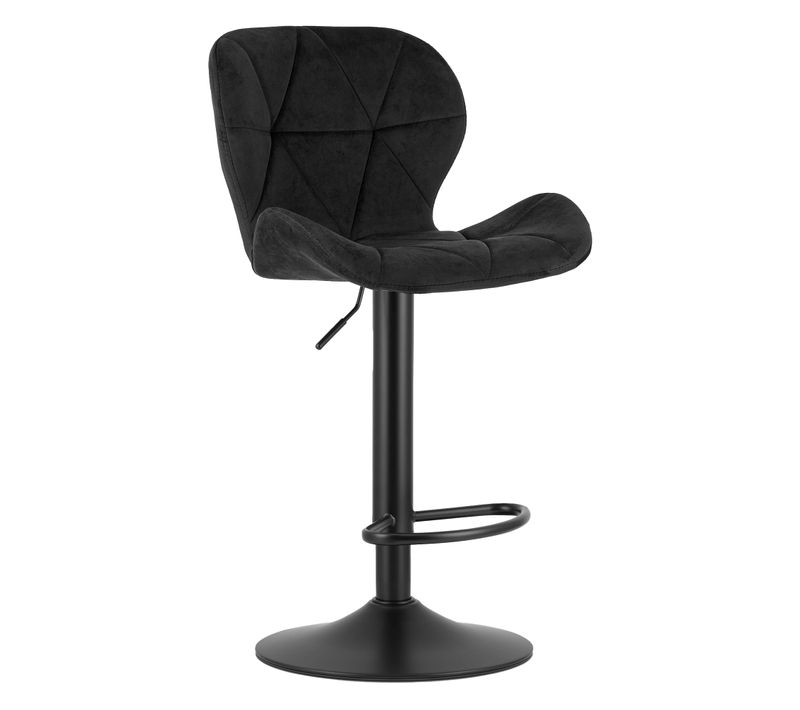 Hoker West - Velours Noir/base Noire 49x35x47