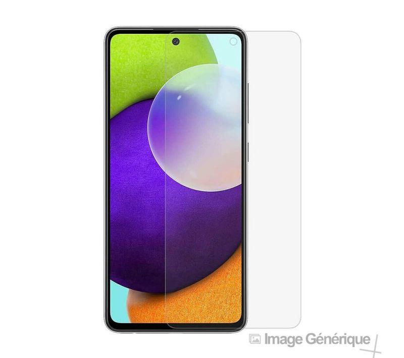 Téléphone Portable Verre Trempé Pour Galaxy A52 (9h, 0.33mm) Blister