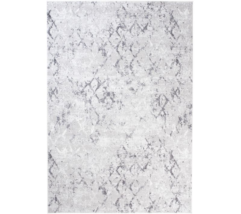 Tapis De Salon Chambre Moderne Gris Crème Vintage Losanges Doux Sky 250x350