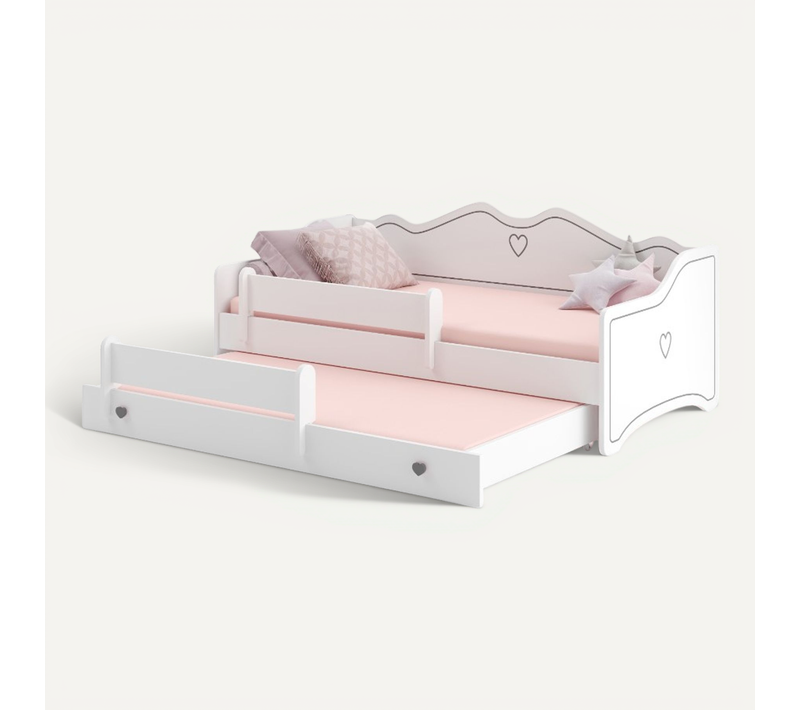 Lit Enfant Emma + Gigogne160x80 S Avec Matelas