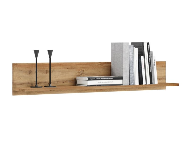 Etagère 100 Cm Bois Foncé