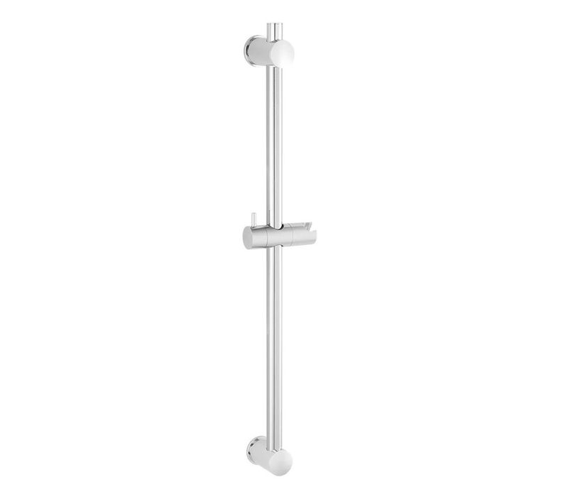 Phila Barre De Douche Avec Support De Douchette Réglable Chrome Brillant