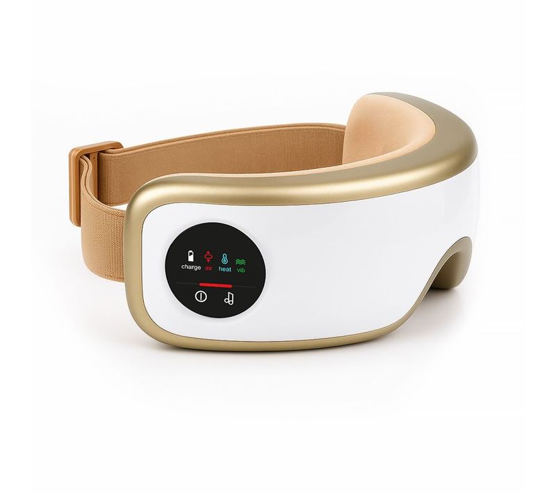Masque Massage Oculaire Pneumatique Vibration Chauffant Sans Fil Mv-horizonpro