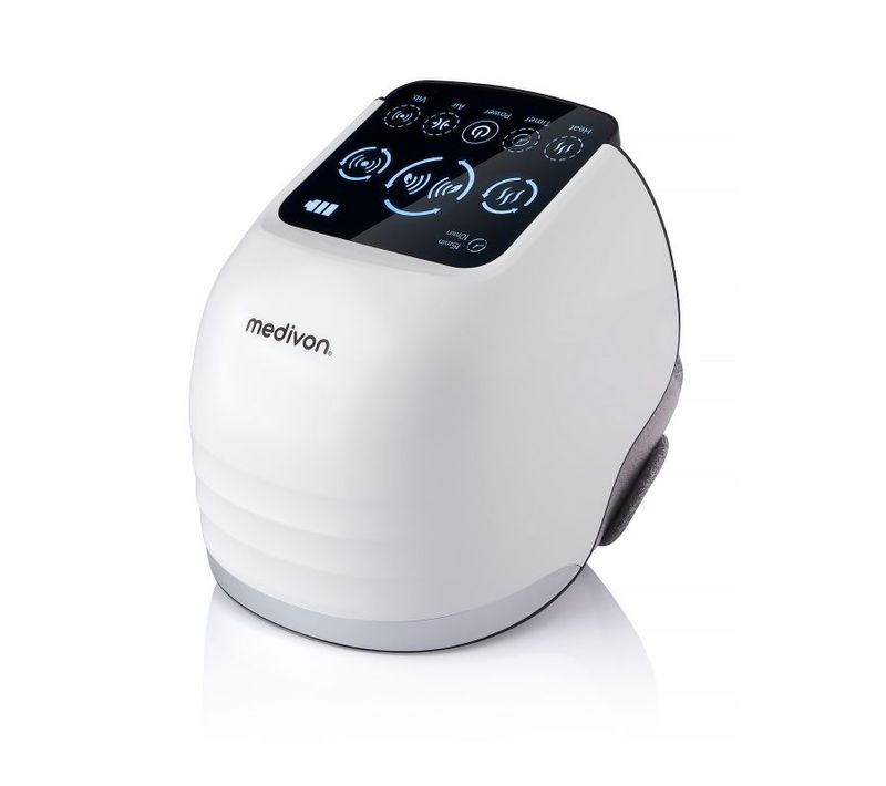 Genouillère De Massage Pressothérapie Vibration Chaleur Drainage Récupération Sans Fil Mv-knee