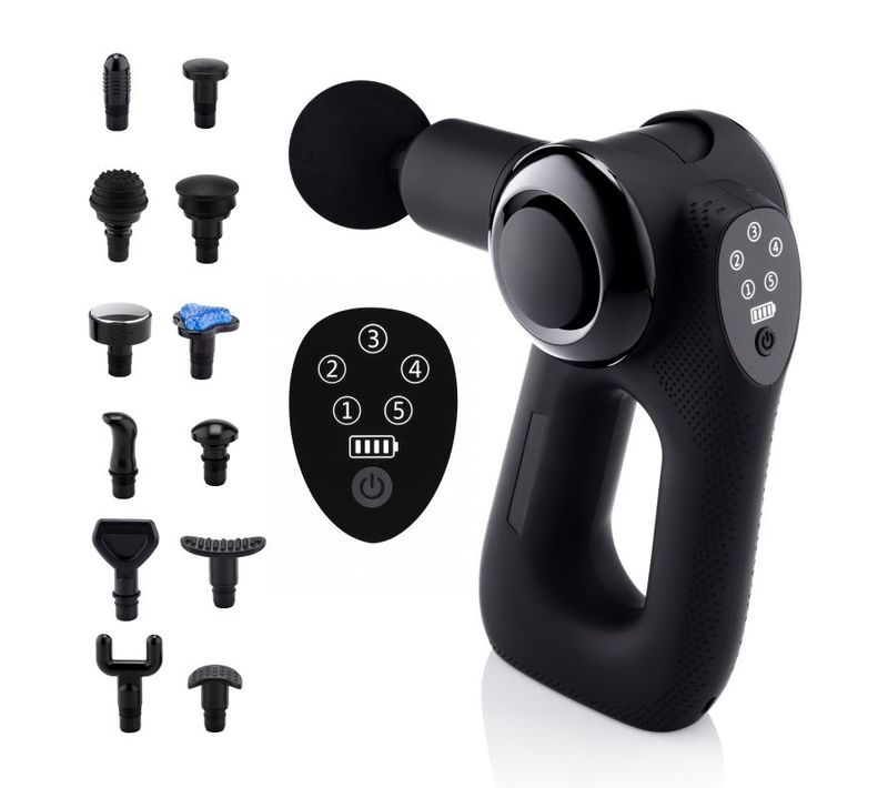 Pistolet Massage Anti-cellulite Récupération Sportive 13 Têtes Mv-guntytanpro