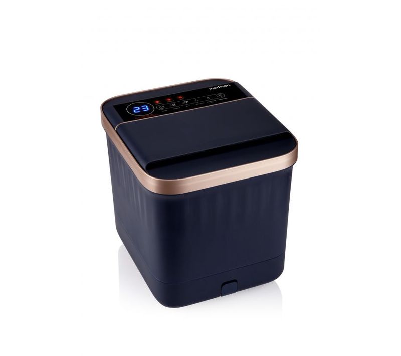 Bain De Pieds Thalasso Chauffant Massage Shiatsu Et Tai Chi Luminothérapie Rouge Mv-hydro