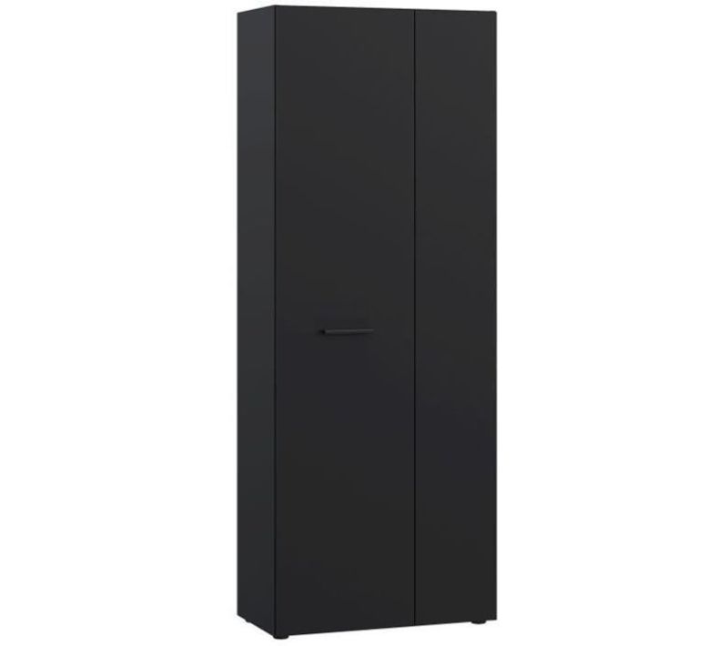 Armoire à Chaussures - Noir - 18 Paires - 68,7 X 36,5 X 181,1 Cm