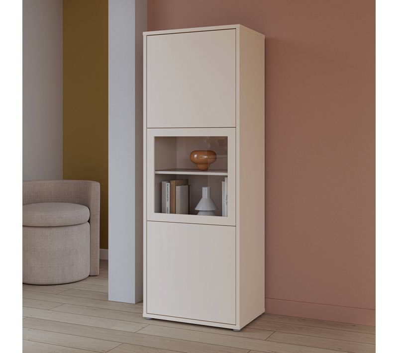 Vitrine CANELLE Sable