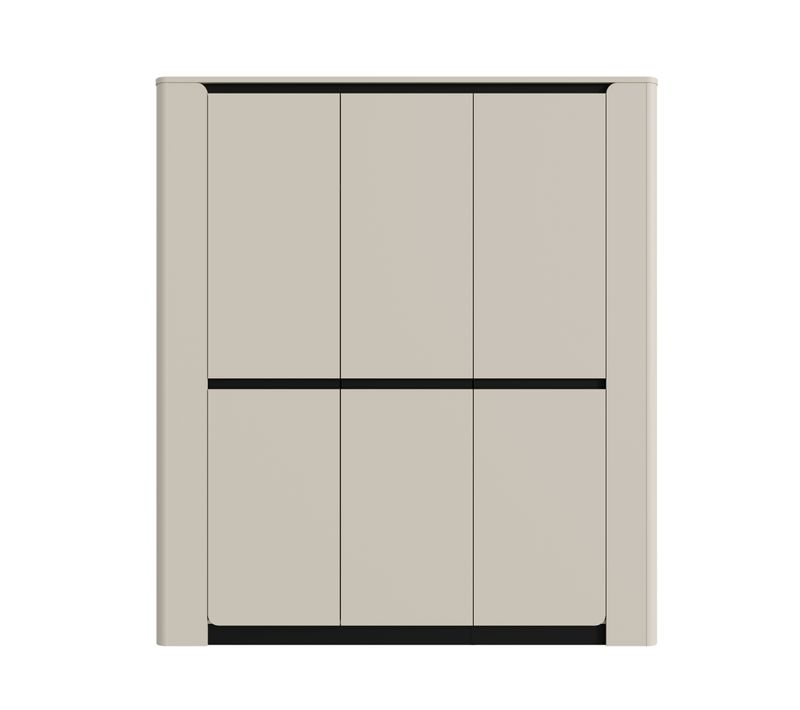 Armoire 3 portes battantes VICTOR sable