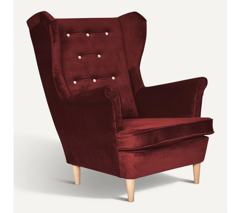 Fauteuil - Family - Diana - Rouge - Monolith 59