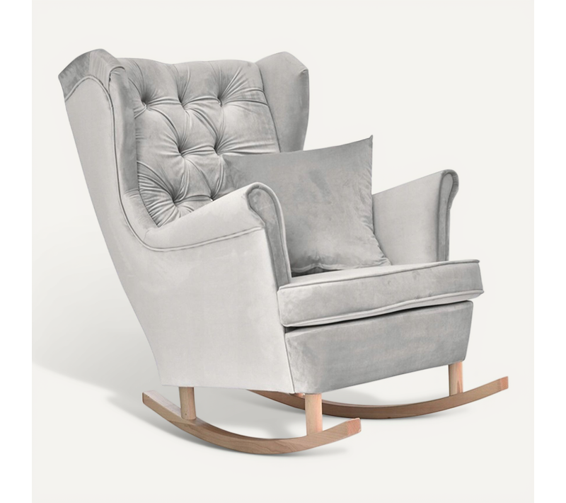 Fauteuil à Bascule - Family - Gaja - Argenté - Bascule
