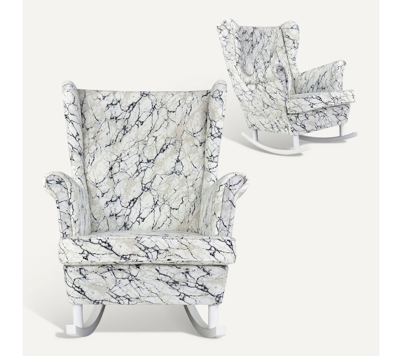 Fauteuil à Bascule - Family - Ari Print - Multicolore - Bascule - Réf 7185
