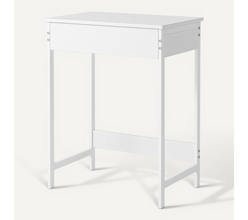 Bureau D'ordinateur, Table Pour Enfants, Petite Table Avec 1 Tiroir, Moderne, 60 Cm