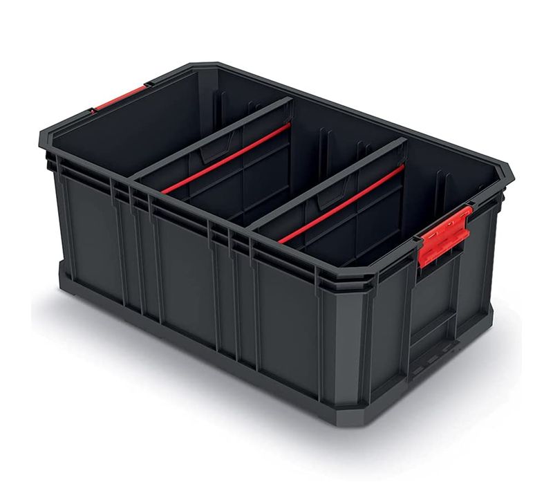 Caisse De Transport Modulaire Avec Cloisons -520x329x210 Mm