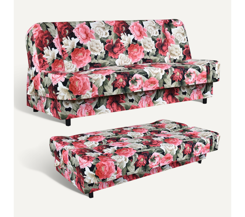 Canapé Convertible - Family - Sara - Multicolore - Convertible - Réf 1224