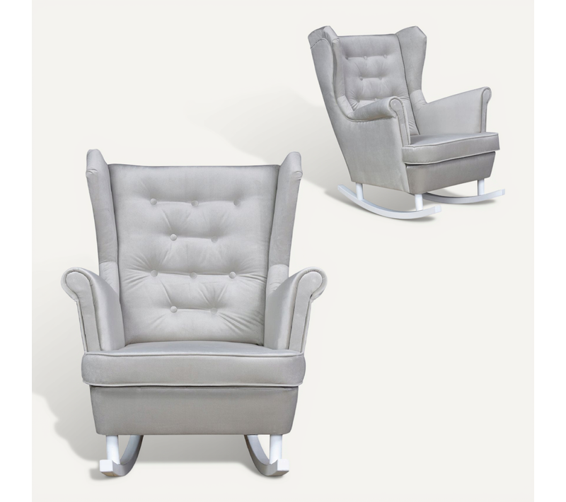 Fauteuil à Bascule - Family - Diana - Gris - Bascule - New Velo 202