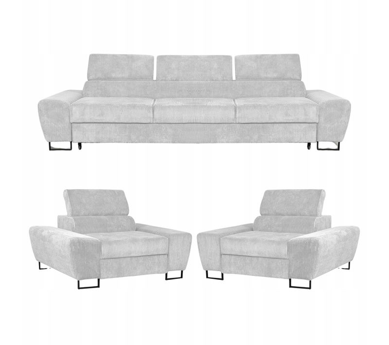 Canapé Convertible - Family - Savio - Beige - Convertible - Réf 9749