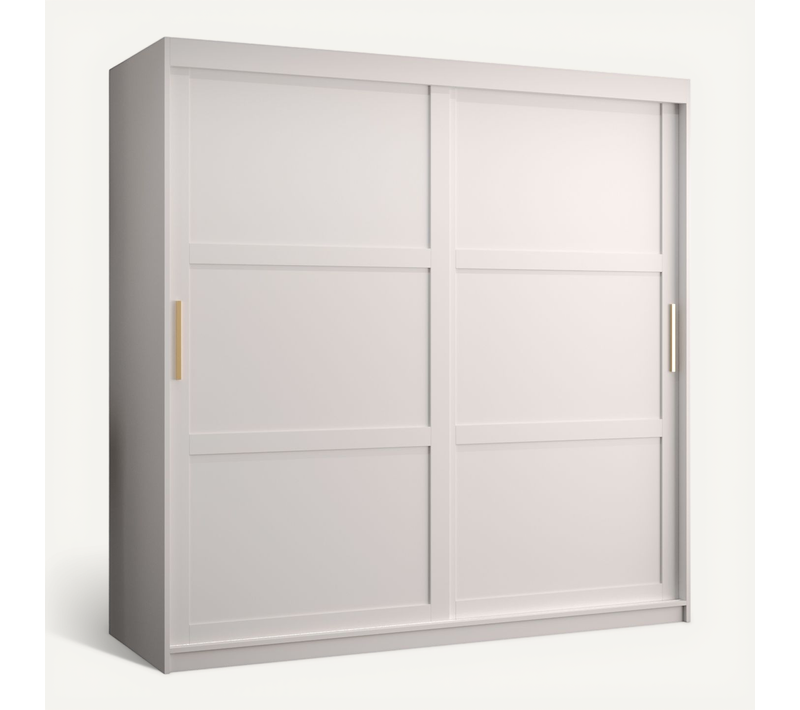 Armoire à Portes Coulissantes Ramiro 1 200/180/62 (blanc)