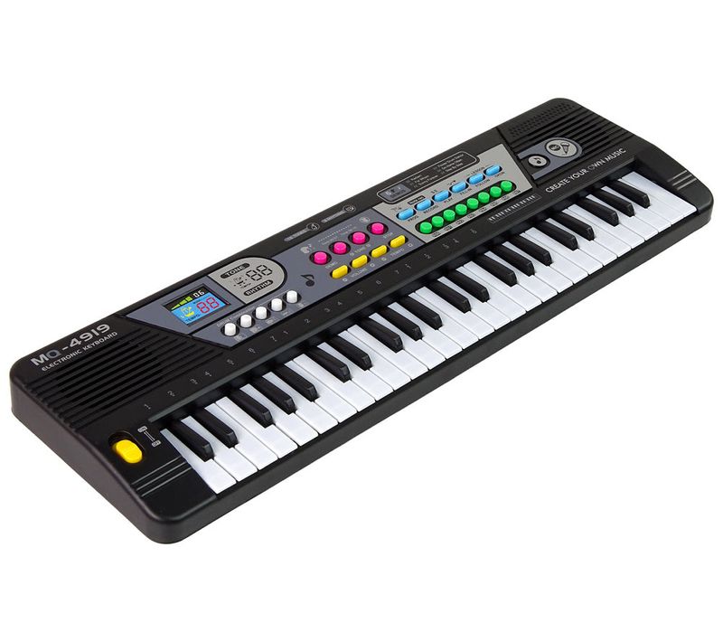 Piano Clavier Orgue Avec Microphone 49 Touches Pour Enfant