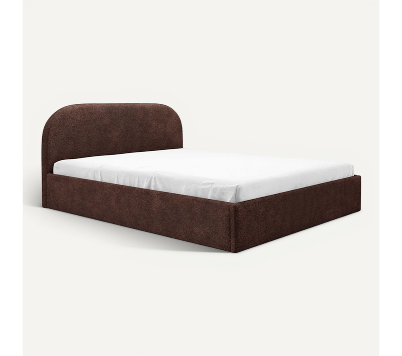 Lit Coffre Moon 120x200 Cm - Vert Foncé