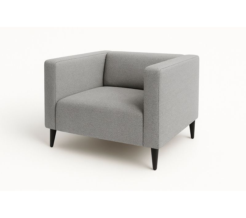 Fauteuil Moderne Et Confortable Calmo - Gris