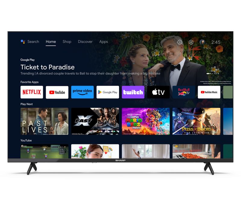 Téléviseur Full HD 40'' 101cm SHARP 40FH4EA