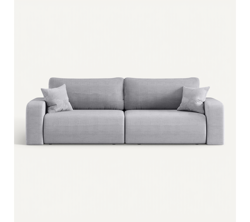 Canapé Convertible Pianioo Avec Coffre De Rangement – Blanc Élégant
