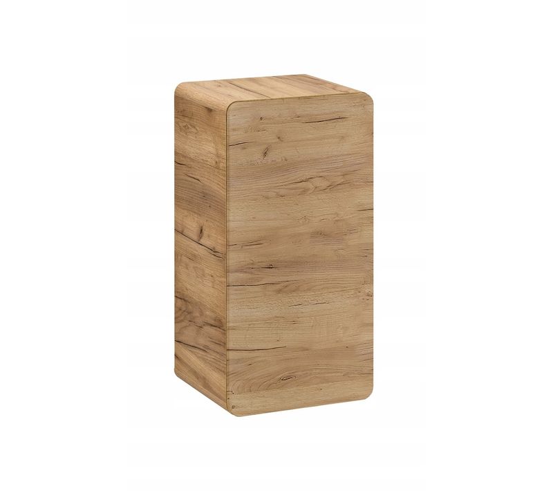 Meuble Colonne De Salle De Bain Suspendue Aruba Craft 810 Chêne 35 X 68 Cm