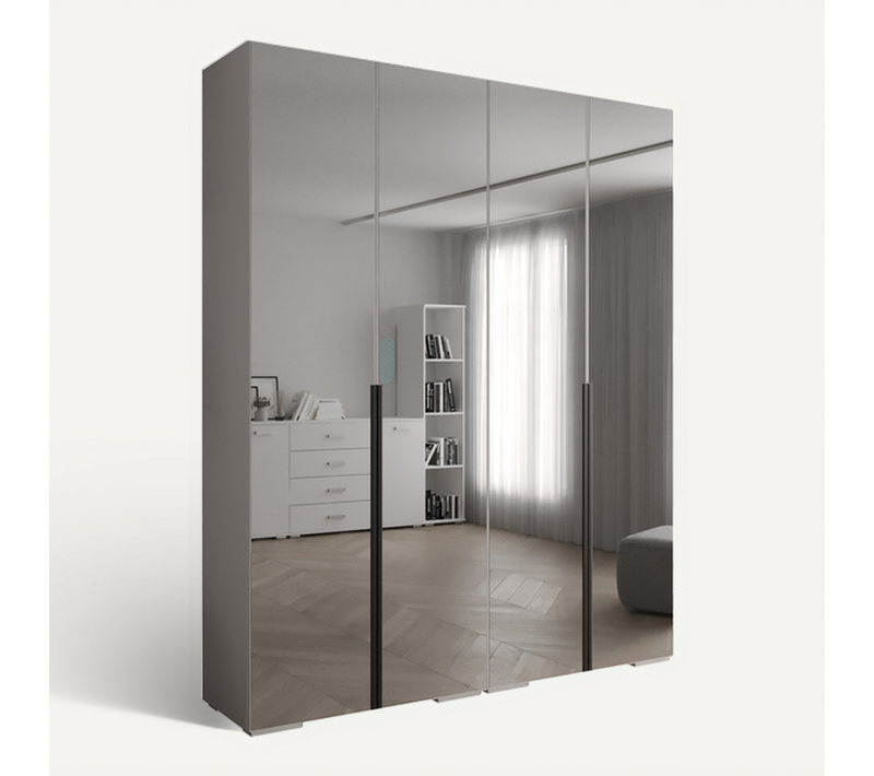 Armoire Miroir Inova 1 200/47/236,7 4 Portes (blanc)