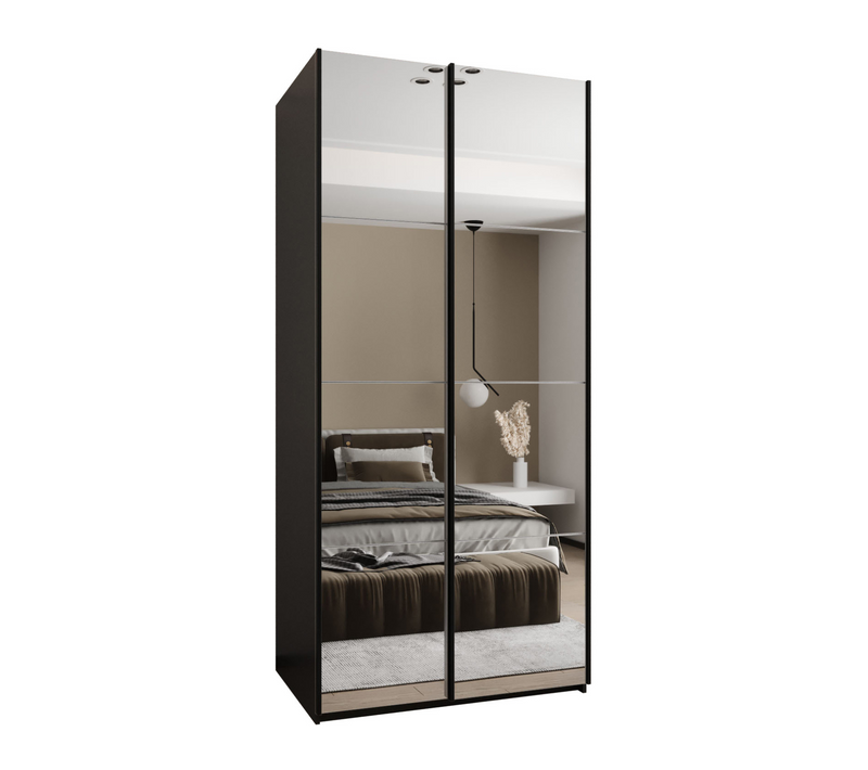 Armoire Lux 2 à Portes Coulissantes 245,5 110 64 2 Portes