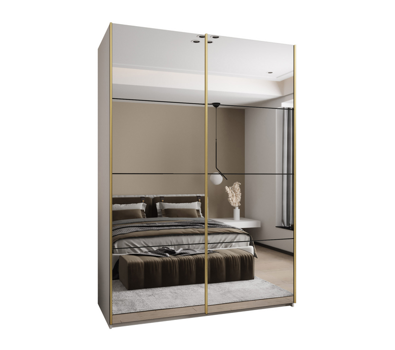 Armoire Lux 2 à Portes Coulissantes 245,5 170 64 2 Portes