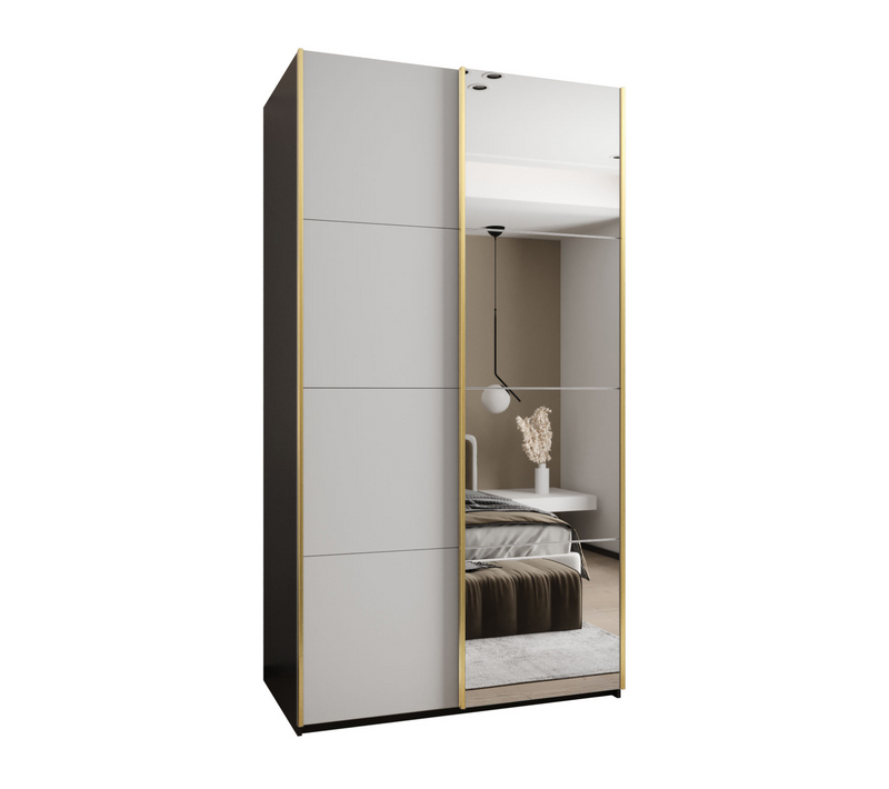 Armoire Lux 3 à Portes Coulissantes 245,5 130 64 2 Portes