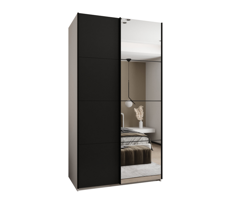 Armoire Lux 3 à Portes Coulissantes 245,5 140 64 2 Portes