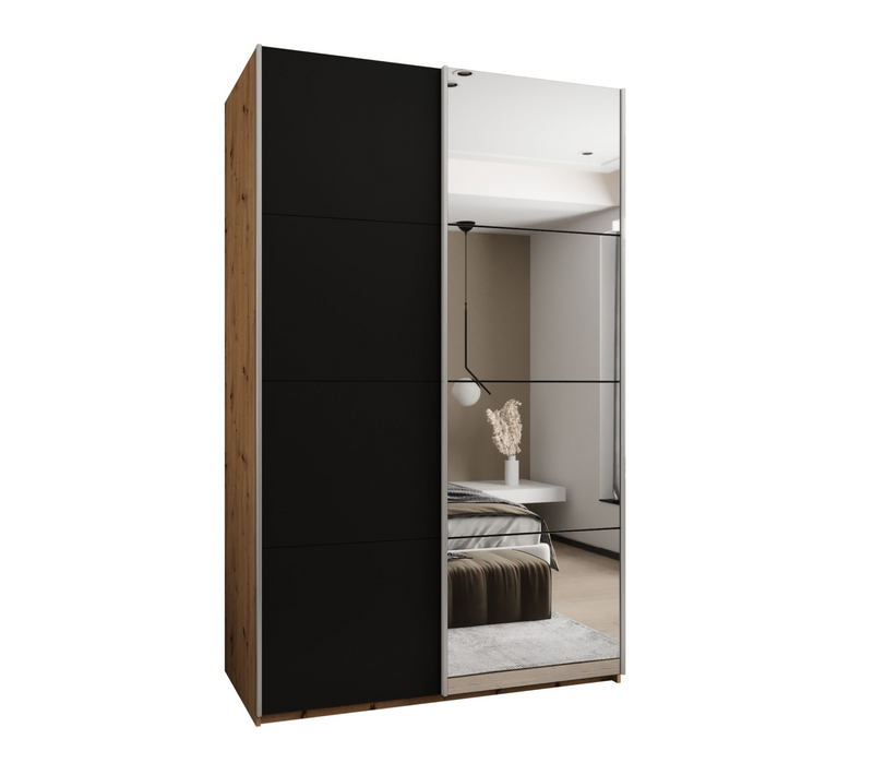 Armoire Lux 3 à Portes Coulissantes 245,5 150 64 2 Portes
