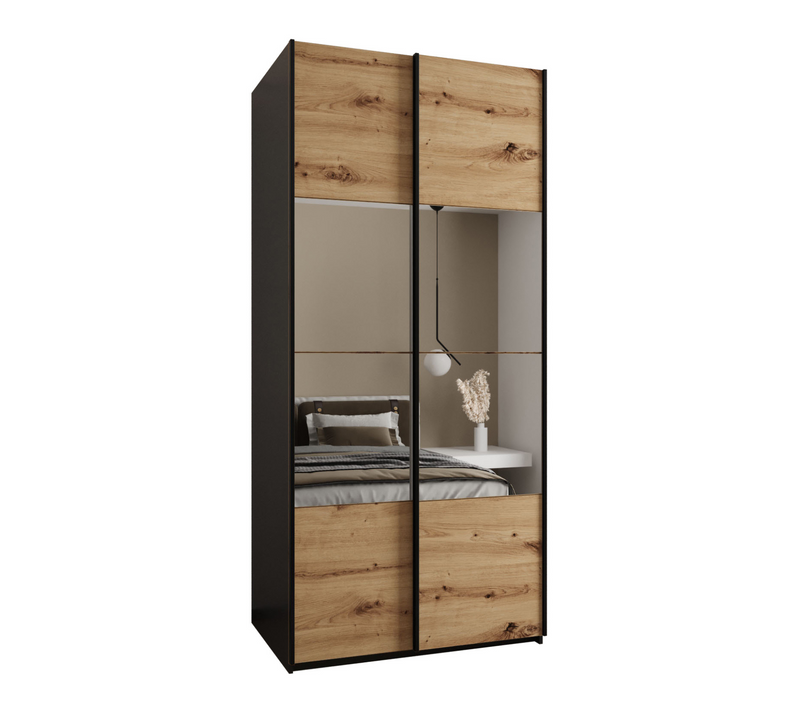 Armoire Lux 4 à Portes Coulissantes 245,5 100 64 2 Portes