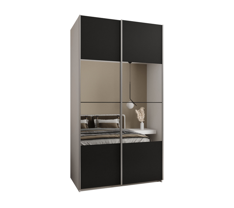 Armoire Lux 4 à Portes Coulissantes 245,5 140 64 2 Portes