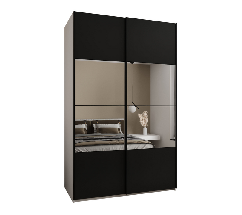 Armoire Lux 4 à Portes Coulissantes 245,5 150 64 2 Portes