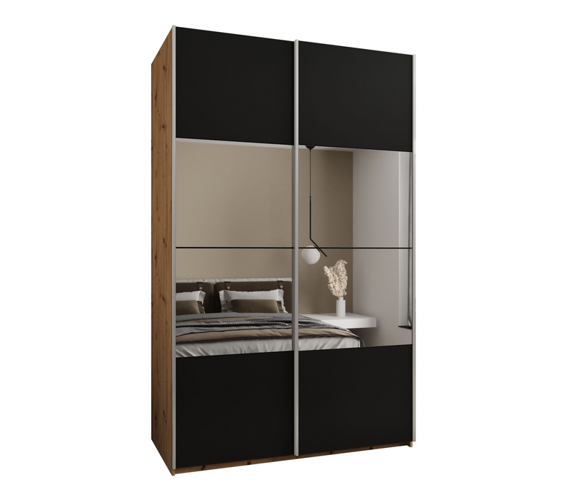 Armoire Lux 4 à Portes Coulissantes 245,5 160 64 2 Portes