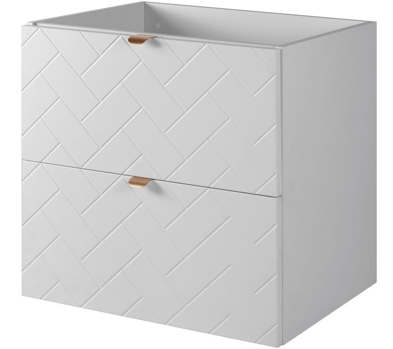 Meuble Sous Vasque Madis Blanc 60 Cm G